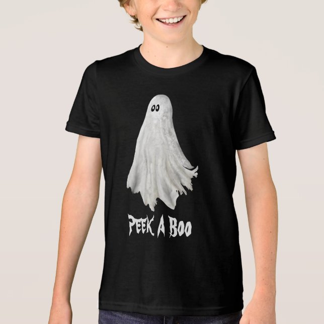 Fantasma Engraçado Do Passado De Halloween (Frente)