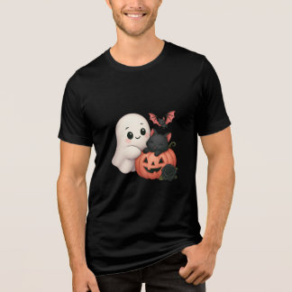 Fantasma Fofo e Gato com Abóbora