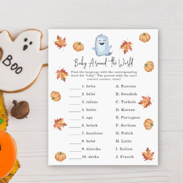 Fantasma giro - Bebê em volta do jogo mundial (Criador carregado)