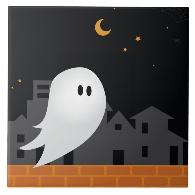 Fantasma na cidade de halloween martirizou (Frente)