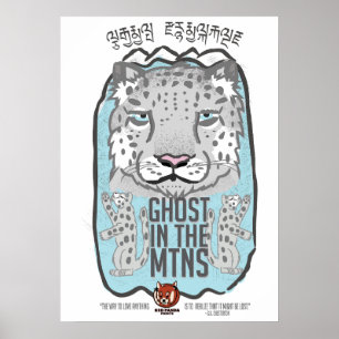 Fantasma Na Poster Das Montanhas
