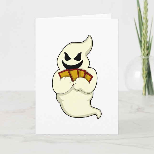 Fantasma no Poker com cartões Poker (Frente)