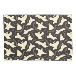 Fantasmas cremosos - padrão de Halloween.