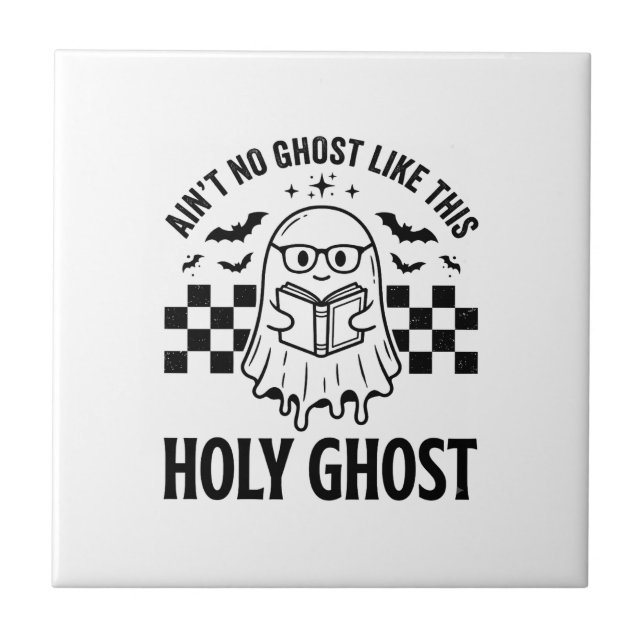 Fantasmas do Halloween Espírito Santo Engraçado Vi (Frente)