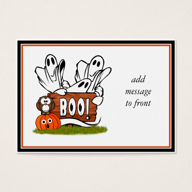 Fantasmas e amigos amigáveis (Frente)