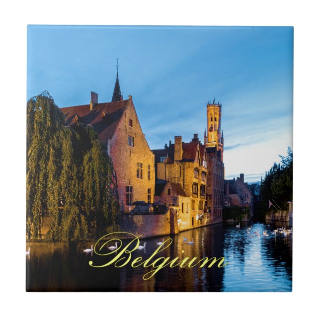 Fantástico! Medieval Bruges Belgium - Foto Pró (Frente)