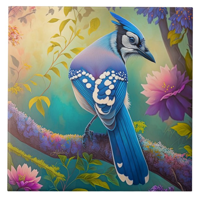 Fantasy Birds Blue Jay (Frente)