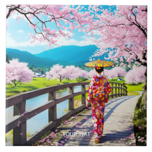 Fantasy Bonita Garota Japonesa Andando