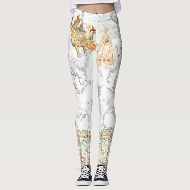 Fantasy Carousel Leggings Fairytale Magic (Frente)