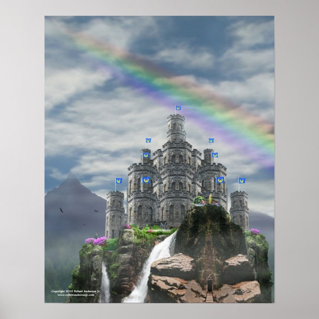 Fantasy Castle 16x20 Poster (Frente)