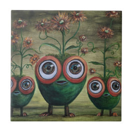 Fantasy Cerâmica Azulejo, Pequeno (4,25" x 4,25")