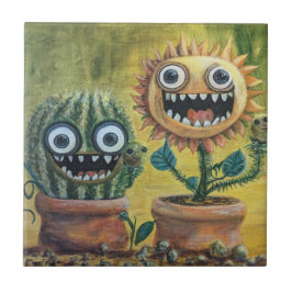 Fantasy Cerâmica Azulejo, Pequeno (4,25" x 4,25")