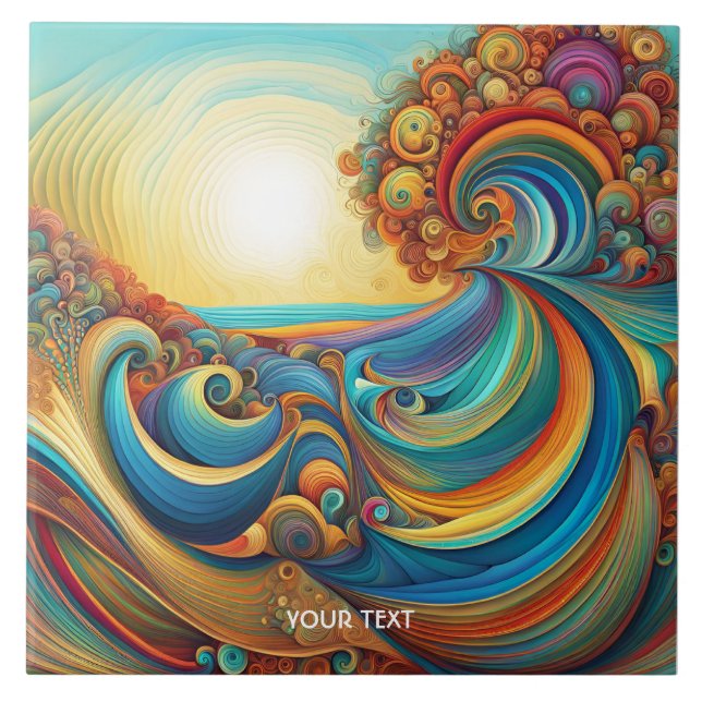 Fantasy Custa Sunrise Waves Beach (Frente)