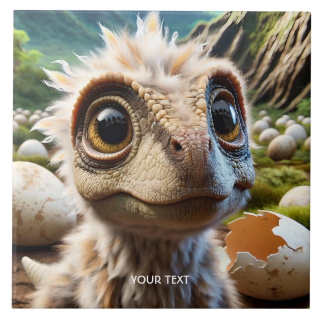 Fantasy Cute Baby Dino Jungle (Frente)