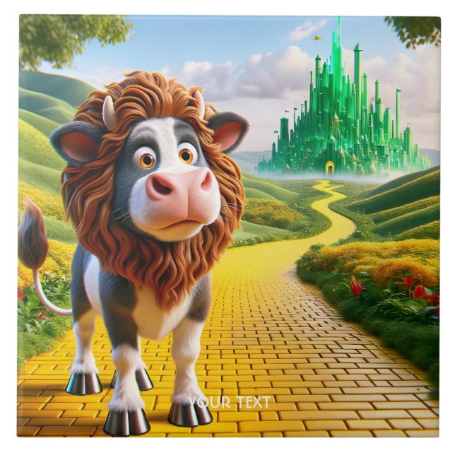 Fantasy Cute Cow Lion Road (Frente)
