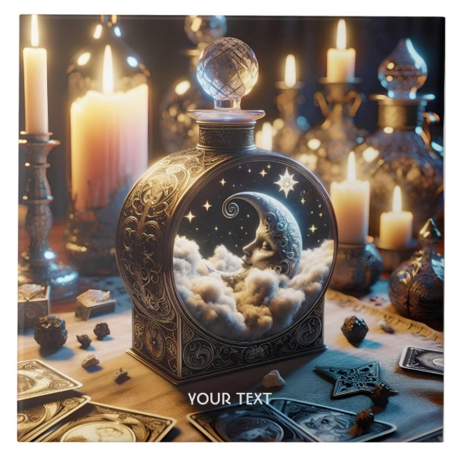 Fantasy Cute Decanter Moon Night (Frente)