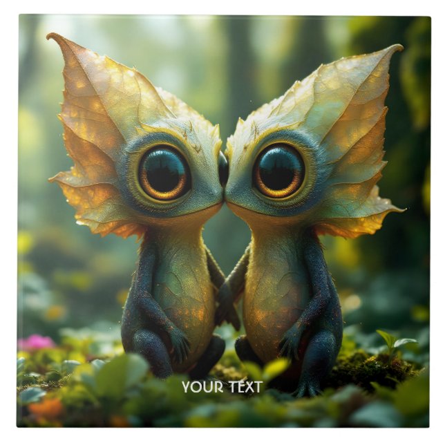Fantasy Cute Deixa O Amor Da Floresta (Frente)