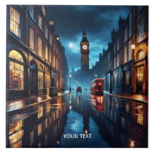 Fantasy Cute Evening London Rain