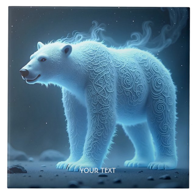 Fantasy - Cute Ghosted Polar Bear (Frente)