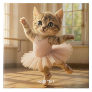 Fantasy Cute Kitten Small Ballerina
