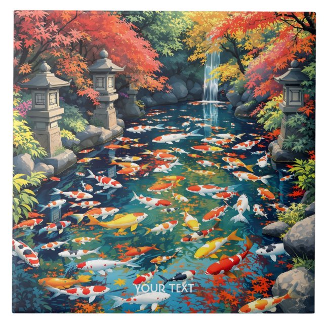 Fantasy Cute Koi Fish Pond (Frente)