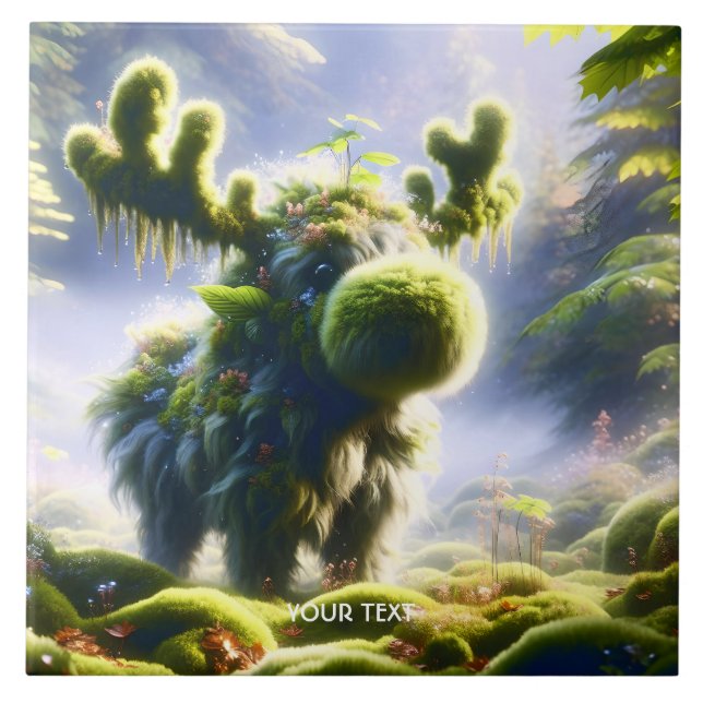 Fantasy Cute Moss Moose Forest (Frente)