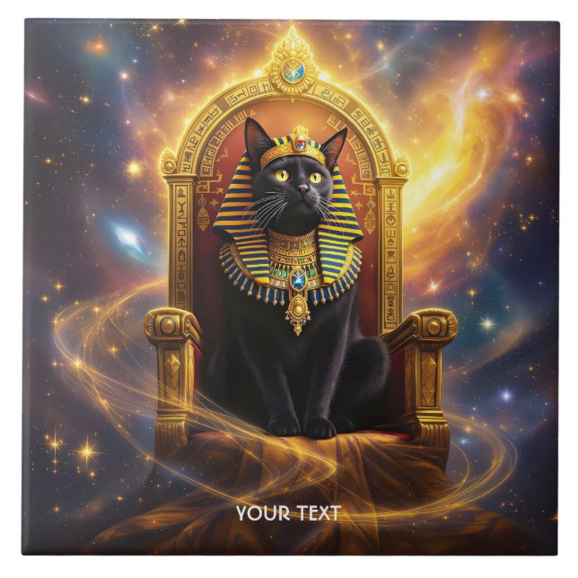 Fantasy Cute Pharaoh Regal Cat (Frente)