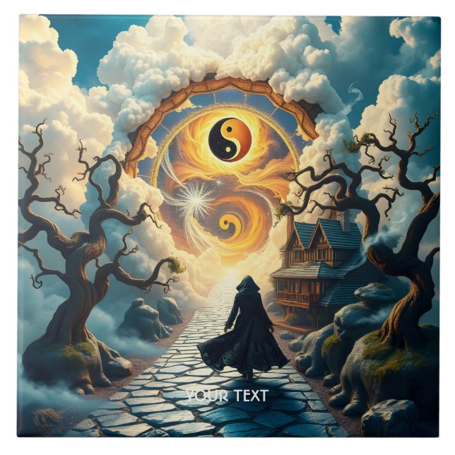 Fantasy Cute Road Trees Man (Frente)