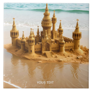 Fantasy Cute Sand Castle Beach