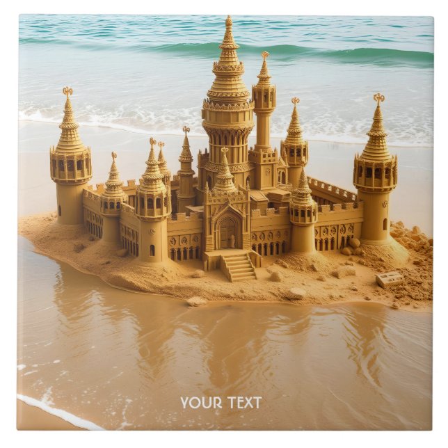 Fantasy Cute Sand Castle Beach (Frente)