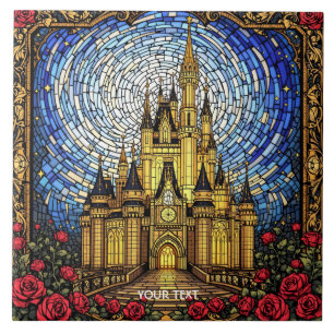 Fantasy Cute StainGlass Castle