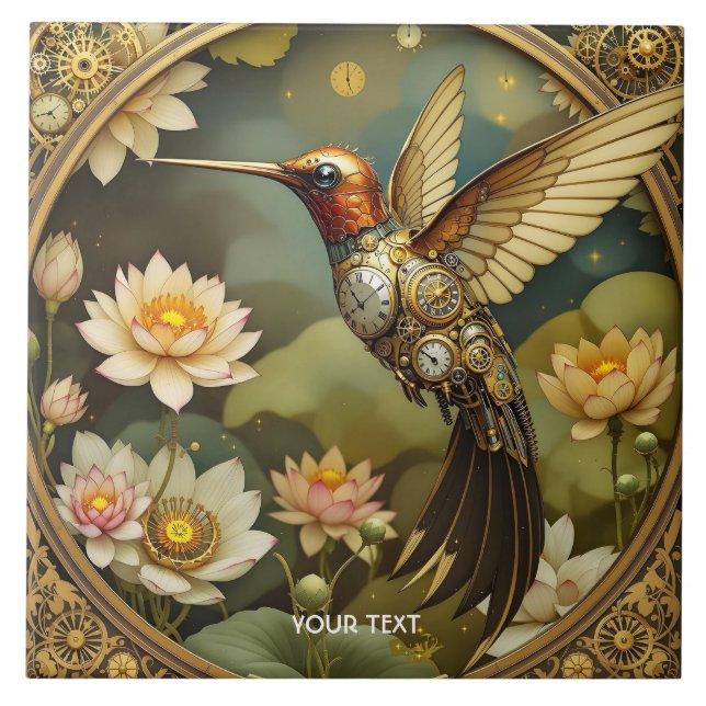 Fantasy Cute Steampunk Bird (Frente)