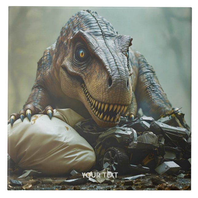 Fantasy Cute Trex Wreck Car (Frente)