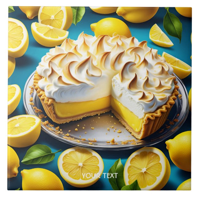 Fantasy Cute Vivid Lemon Meringue Pie (Frente)