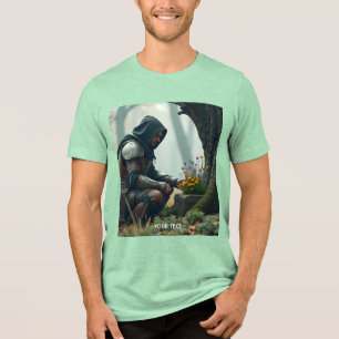 Fantasy Cute Warrior Wild Flowers