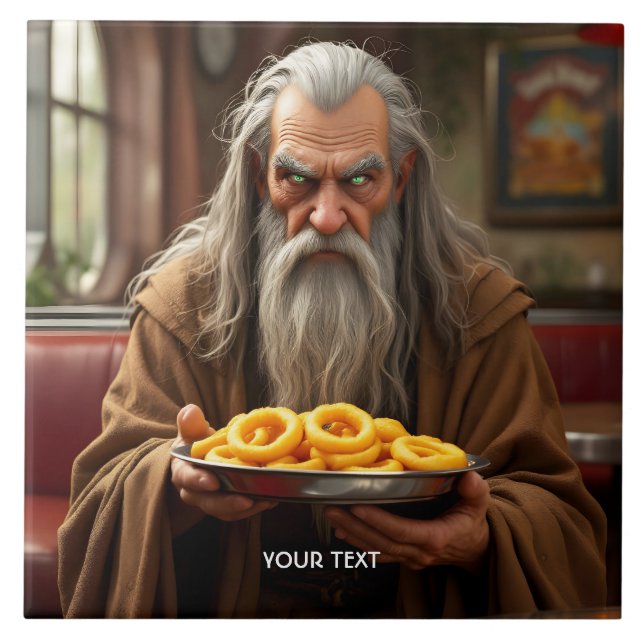 Fantasy Cute Wizard Onion Rings (Frente)