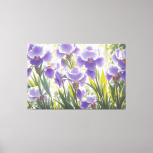 *~* Fantasy Floral Art TV2 Stretch Canvas Print