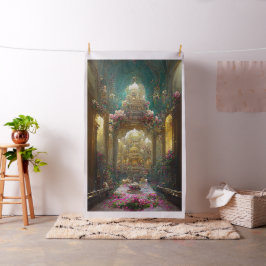 Fantasy Flowers Church - Tecido
