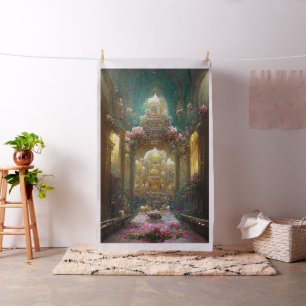 Fantasy Flowers Church - Tecido