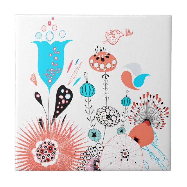 Fantasy Flowers e Birdie (Frente)