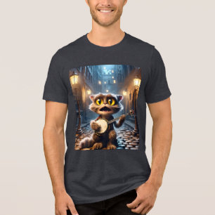 Fantasy Gato Bonito Jogando Banjo