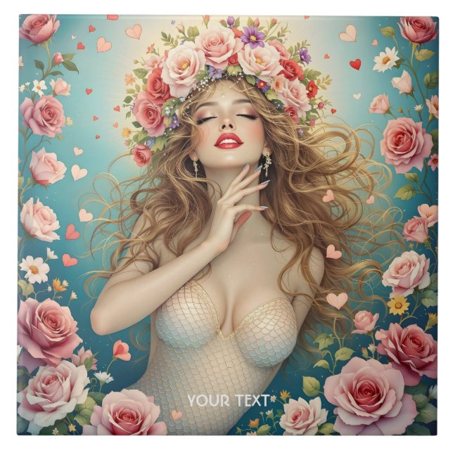 Fantasy Girls Hearts Flowers (Frente)