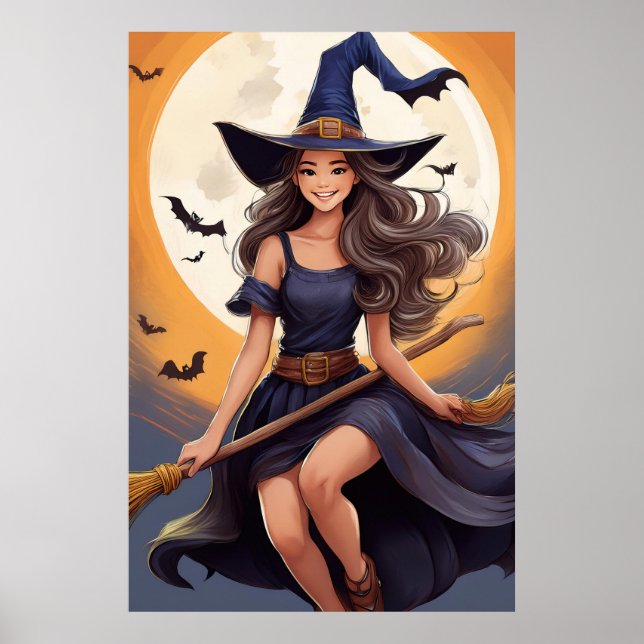 Fantasy Halloween Poster (Frente)