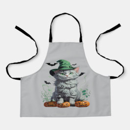 Fantasy Halloween Pumpkin Kitten