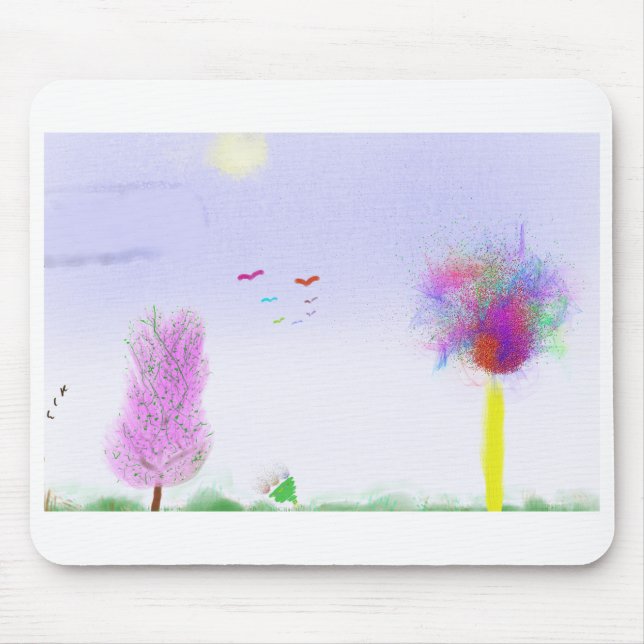 Fantasy Landscape Escape Mousepad (Frente)