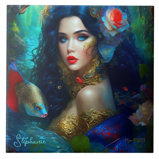 Fantasy Linda Sereia Princesa (Frente)