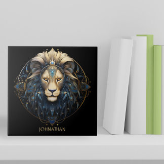 Fantasy Lion Zodiac Símbolo Sun Nome Símbolo Leo