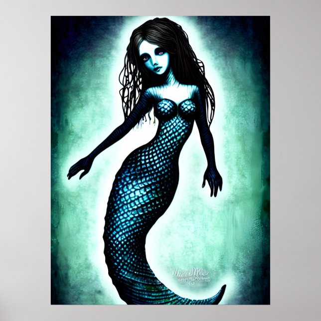 Fantasy Mermaid Poster (Frente)