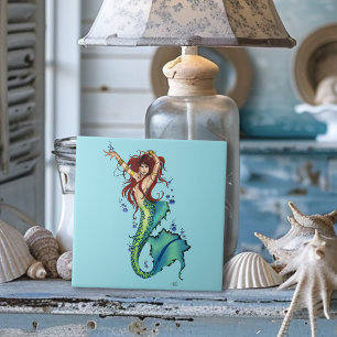 Fantasy Mermaid Teal Tail