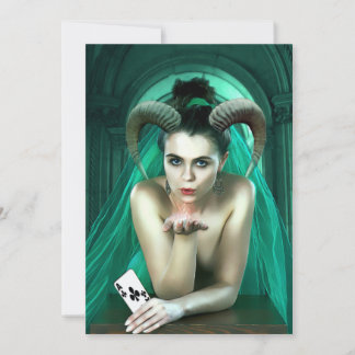 Fantasy Mulher Jogando Poker